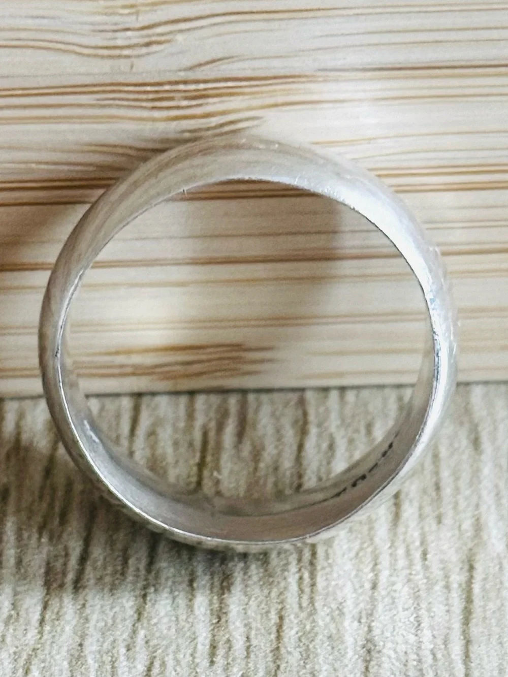 Sterling Silver Smooth Dome Band Ring - Silver
